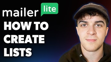 How to Create Lists in Mailerlite (Full 2025 Guide)