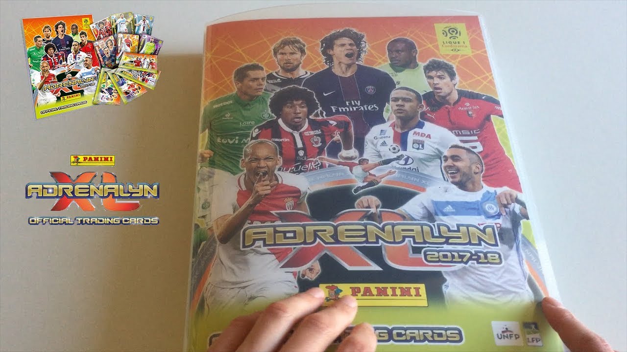 Pack Démarrage Panini Adrenalyn XL Ligue 1 McDonald's 2025-26 - 1 Classeur + 4 Pochettes (24 Cartes) - Cartes à Collectionner Football