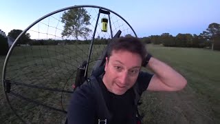 PKA Woody on his Friend's 85ft Paramotor Crash