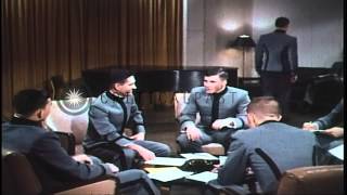 Cadets attend classes and pray in a chapel at the West Point Military Academy in ...HD Stock Footage