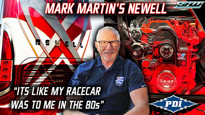 Mark Martin's "Hot Rod" Newell Coach: Huge Power C...