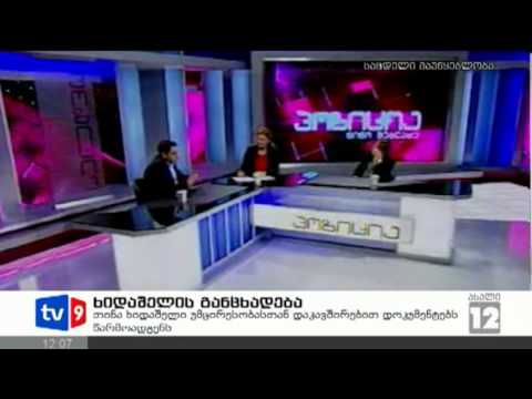 ახალი 12 | ხიდაშელის განცხადება | 13.02.13