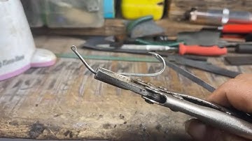 Lưỡi Câu Cá Lóc Huỳnh Kiệt Cà Mau làm lưỡi câu thép C70