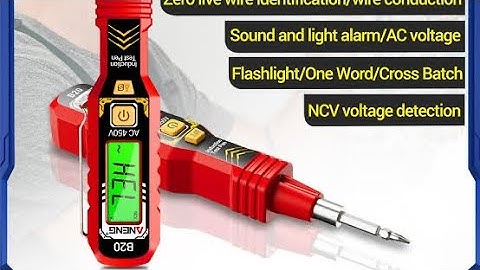 Aneng B20 induction test pen