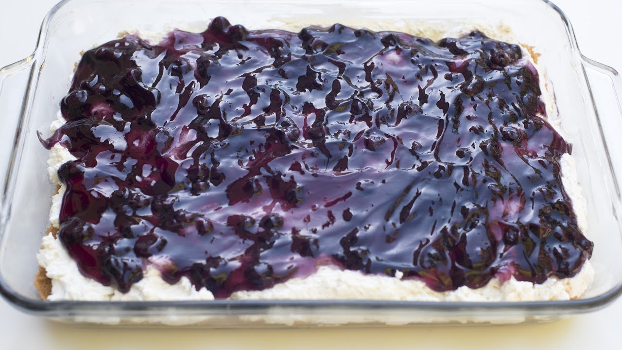Easy Blueberry Cheesecake Dessert