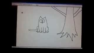 simon's cat paint