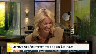 Jenny Strömstedt fyller 50 år – Här är några höjdpunkter ur arkivet | Nyhetsmorgon | TV4 &amp; TV4 Play