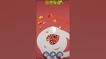 ONE SNAKE 2 SNAKE KILL VIDEO IN WORMS🐍 ZONE.IO        #shorts 😍😍 #youtubeshorts #shorts #viral video