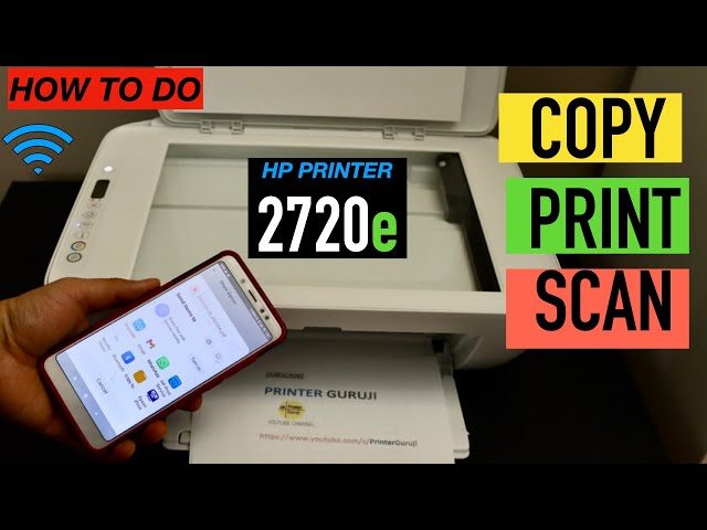 Imprimante HP Deskjet 2720e Wifi print/copy/scan - Aotek informatique