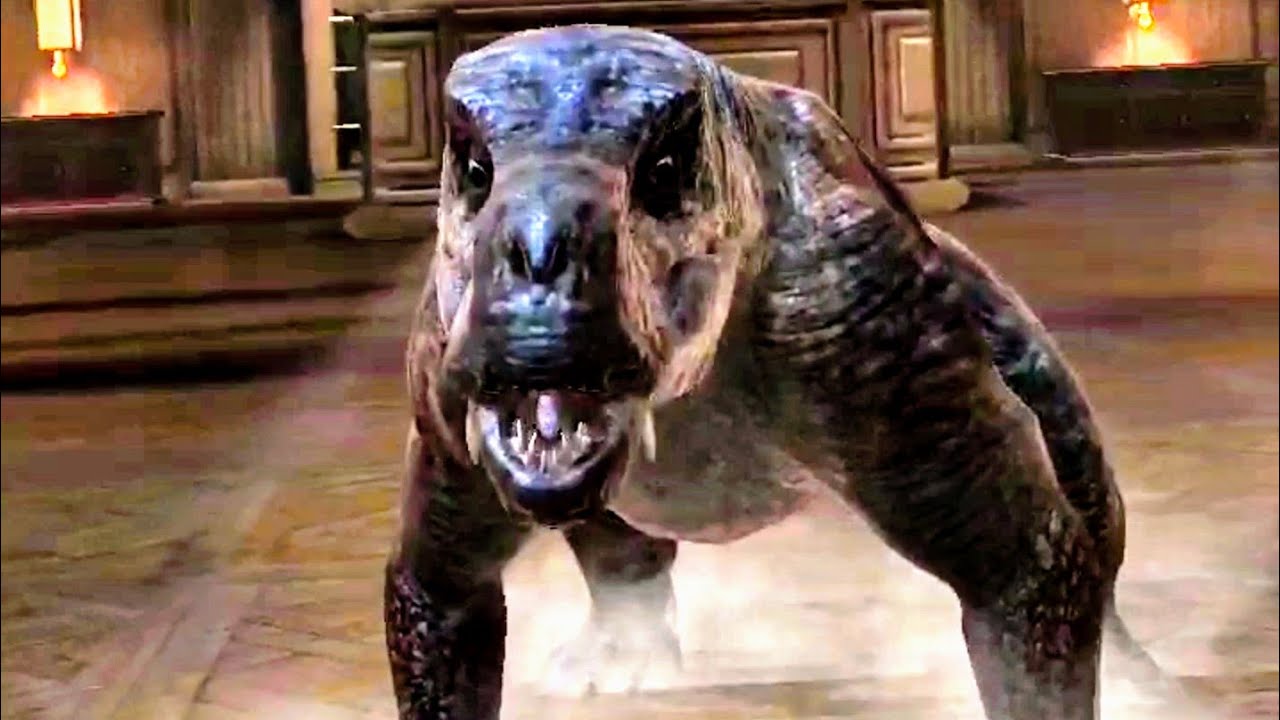 初めてイノストランケビアとバトルで戦ってみた 汗 ジュラシックワールドアライブ実況解説 Youtube