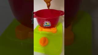 Cooking Chicken with kitchen set #asmr #toys #pretendplay