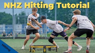 No-Hit-Zone Hitting Tutorial | The 4 Footwork Techniques | How to Hit in Roundnet (Spikeball)