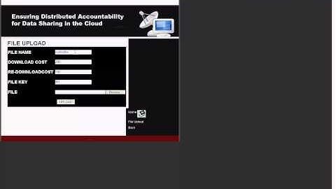 Ensuring Distributed Accountability for Data Sharing in the Cloud - Java Project