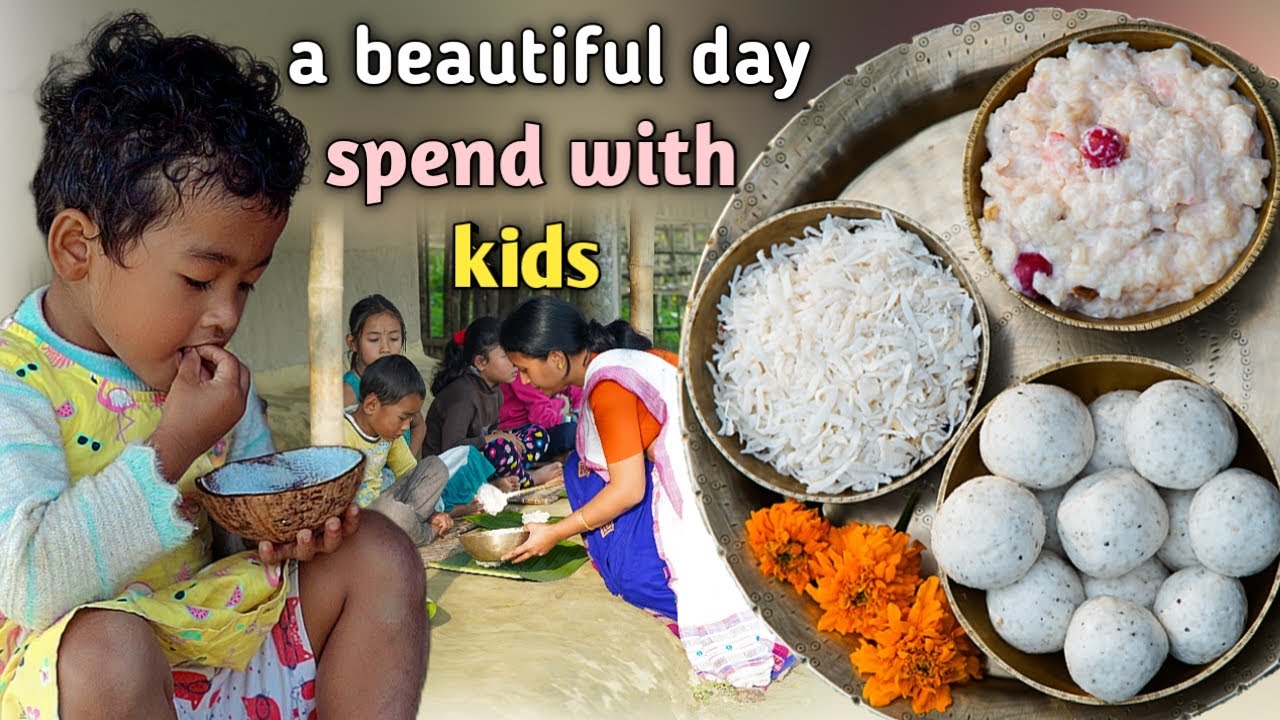 কণমানিহঁতৰ সৈতে আজিৰ দিনটো । Spending with cute kids in this special day।