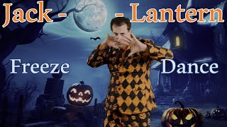 Halloween Freeze Dance Challenge: Halloween Song & Dance Game with Jack O’Lantern
