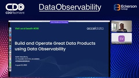 Build Great Data Products Using Observability by Acceldata