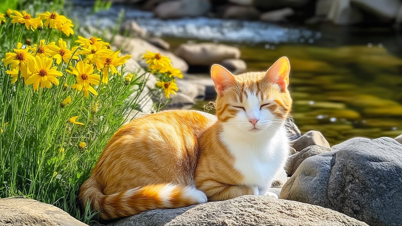 Музыка для кошек, страдающих от тревожности: Ультрауспокаивающая музыкальная терапия для кошек –