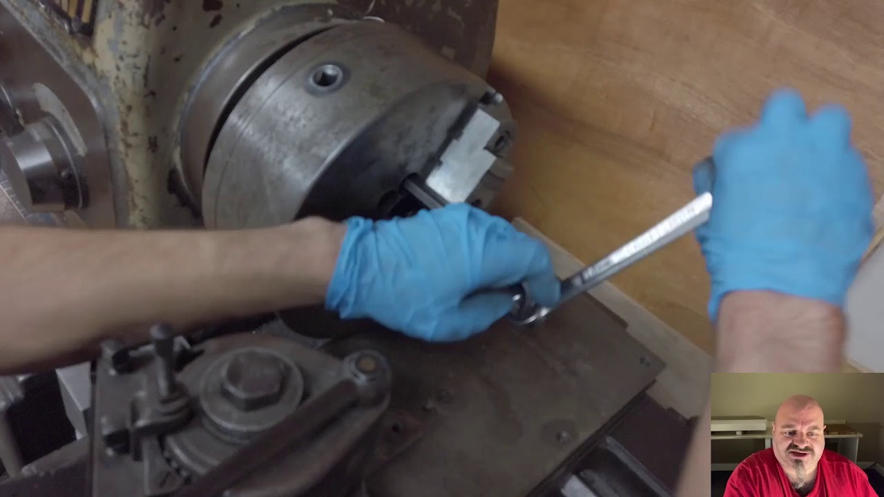 Removing Moriseiki lathe shaft