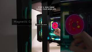 No cables in sight | Secretlab MAGNUS Pro
Hide all your cables in seconds. Secretlab MAGNUS Pro makes sure there’s zero mess on your desk. Secure your cables with magnetic anchors and sheaths, then drop them into the full-length cable tray. No cables in sight | Secretlab MAGNUS Pro
