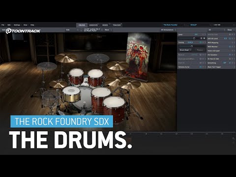 The Rock Foundry SDX - The Drums