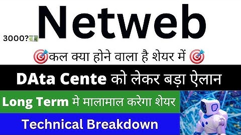 netweb technologies latest news | netweb share latest news | netweb technologies latest news today