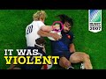 Rugbys most violent match  england vs france 2007 rwc