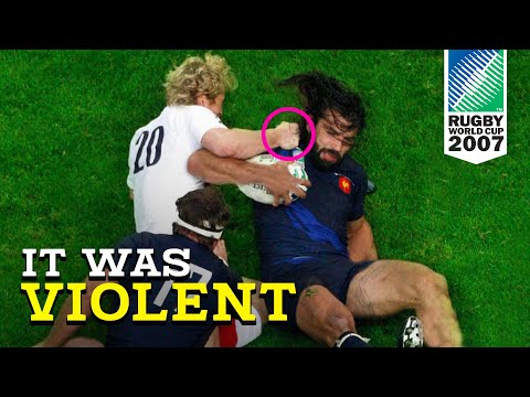 Rugby's Most Violent Match | England Vs France 2007 RWC