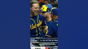 Corbin Burnes And Josh Hader Throw A No Hitter