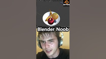 Blender Noob Vs Pro Artist Placing Objects In A Bowl 🔥🥣