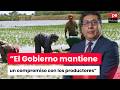 Gobierno anuncia S/150 millones para el sector arrocero en medio de protestas en regiones