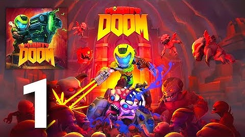 Mighty DOOM - Gameplay Walkthrough BOSS FIGHT Part 1 (ios Android)