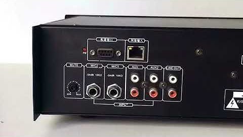 RH-AUDIO IP BASED AMPLIFIER