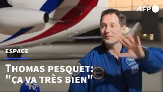 De retour sur Terre, l'astronaute Thomas Pesquet 