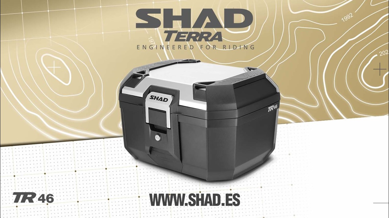 TR46 TERRA トップケース 46L アルミパネル - バイク