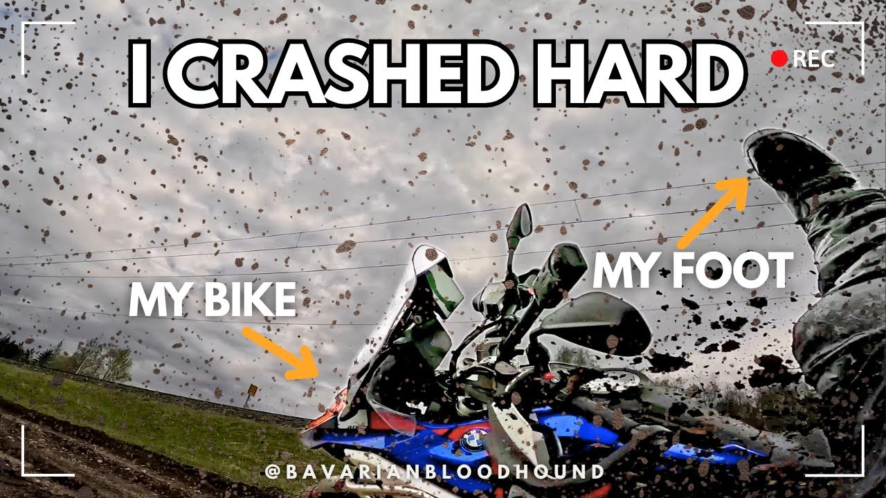 When Adventure Goes Wrong - BMW R 1300 GS Crash Off-Road