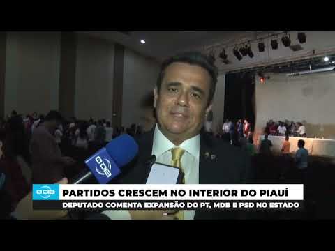 Henrique Pires comenta expansão do PT, MDB e PSD no Piauí 25 04 2024