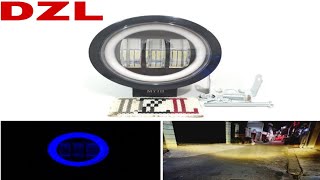 lampu tembak led cwl k30 3 mata kuning 4d angel aye eye 30 watt