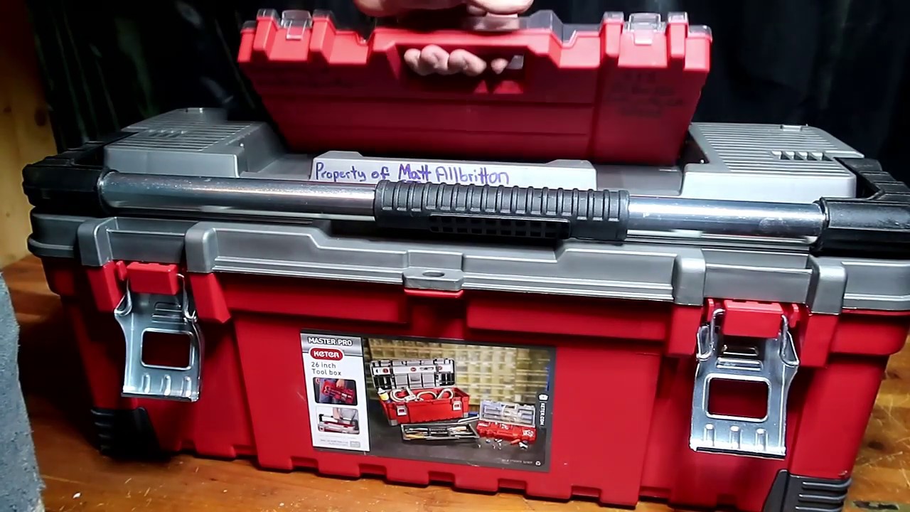 Keter master cart tool box Clearance