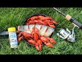 WILD TROUT & SPICY CRAWFISH COOKOUT ON THE RIVER!