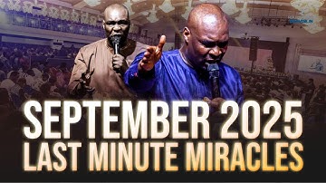Cross-Over To October 2025 With Last Minute Miracle Prayers | Apostle Joshua Selman