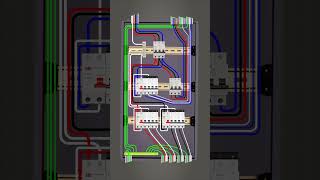 Como hacer el cableado de un Tablero Trifasico con derivacion Monofásico