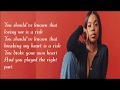 Elaine - Risky (LYRICS)