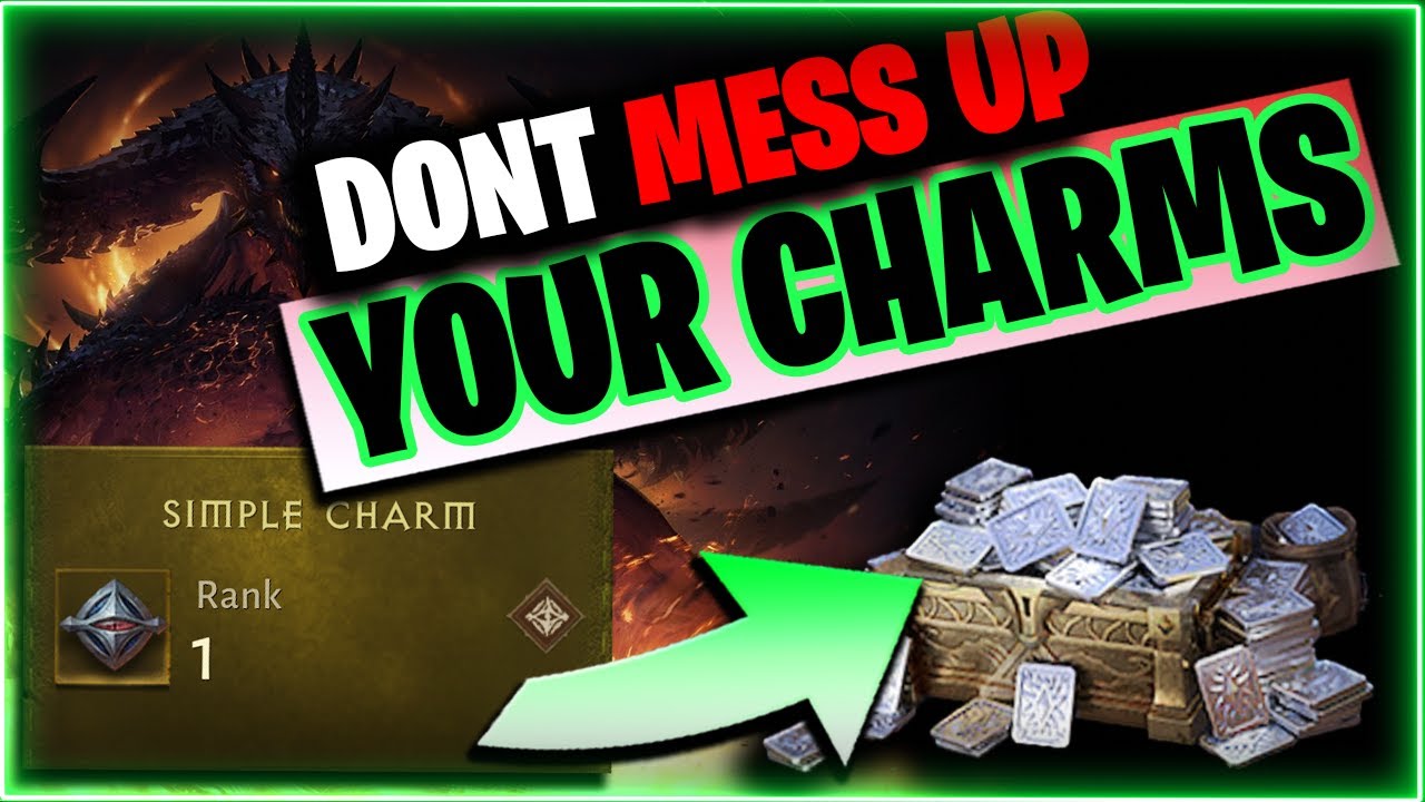 How to SKYROCKET Plat Income EASY with CHARMS! | Diablo Immortal
