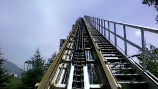 【4K60P】1988 富士急ハイランド ジャイアントコースター / Giant coaster at Yamanashi FujiQ highland