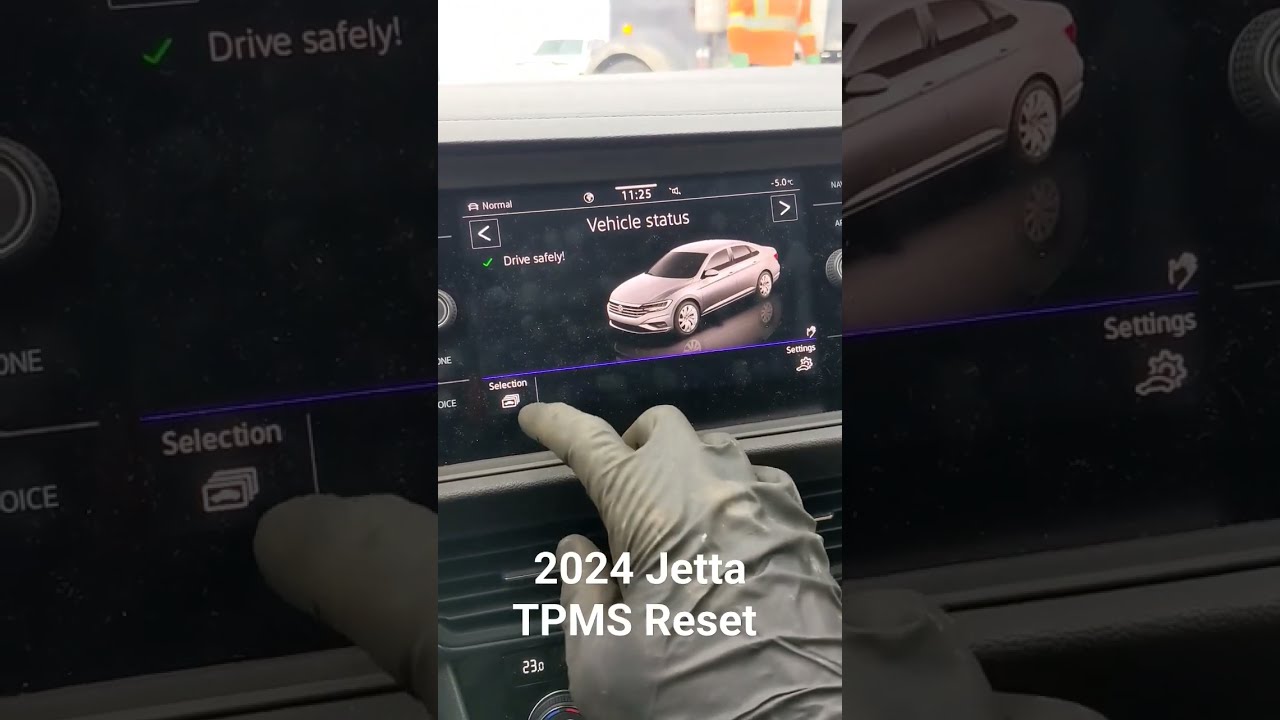 New For 2024 TPMS Reset On A VW Jetta Car Vw Tpms Tpmsreset