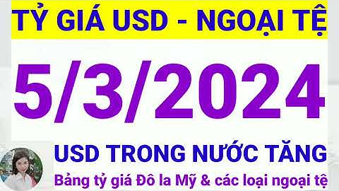 Giá usd ngày hôm nay bao nhiêu năm 2024