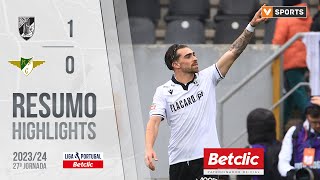 Resumo: Vitória SC 1-0 Moreirense (Liga 23/24 #27)