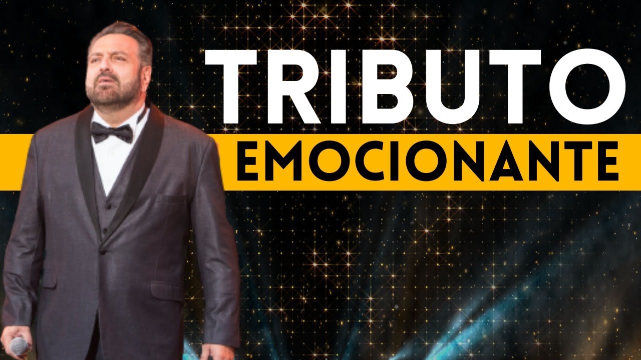 Jorge Durian emociona com tributo a Luciano Pavarotti no Faustão