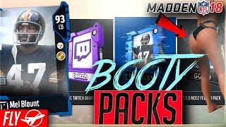 ARE THESE PACKS BOOTY? YOU BE THE JUDGE! MEL BLOUNT MUT 18 PACK OPENING | Madden 18 Ultimate Team
