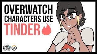OVERWATCH CHARACTERS USE TINDER - ANIMATED